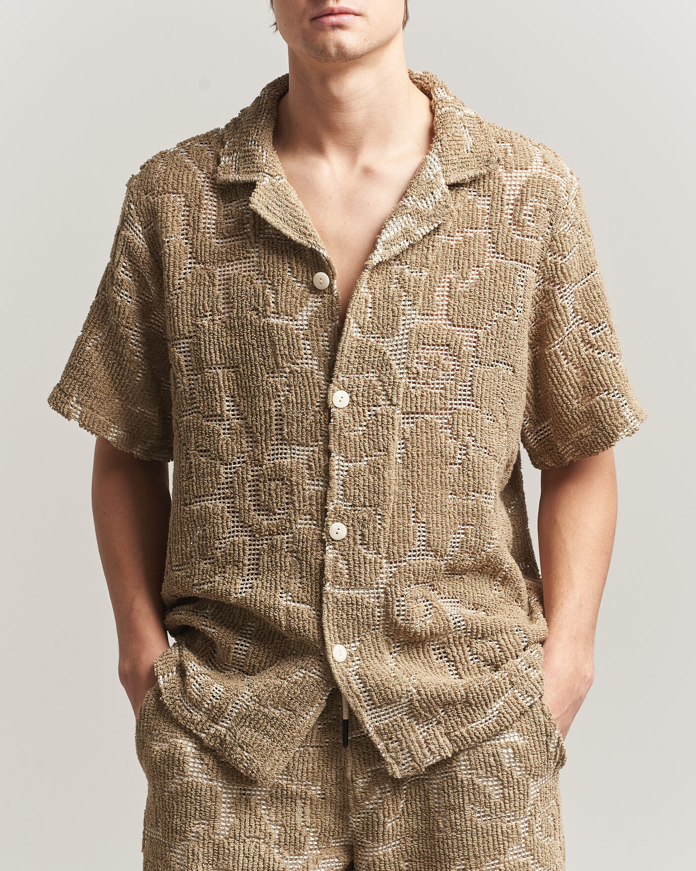 Heren | Overhemden | OAS | Cuba Short Sleeve Shirt Sunero