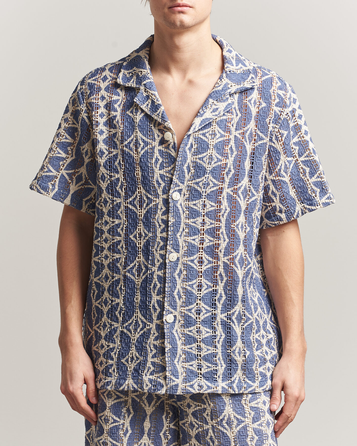 Heren | Overhemden | OAS | Cuba Short Sleeve Shirt Arko