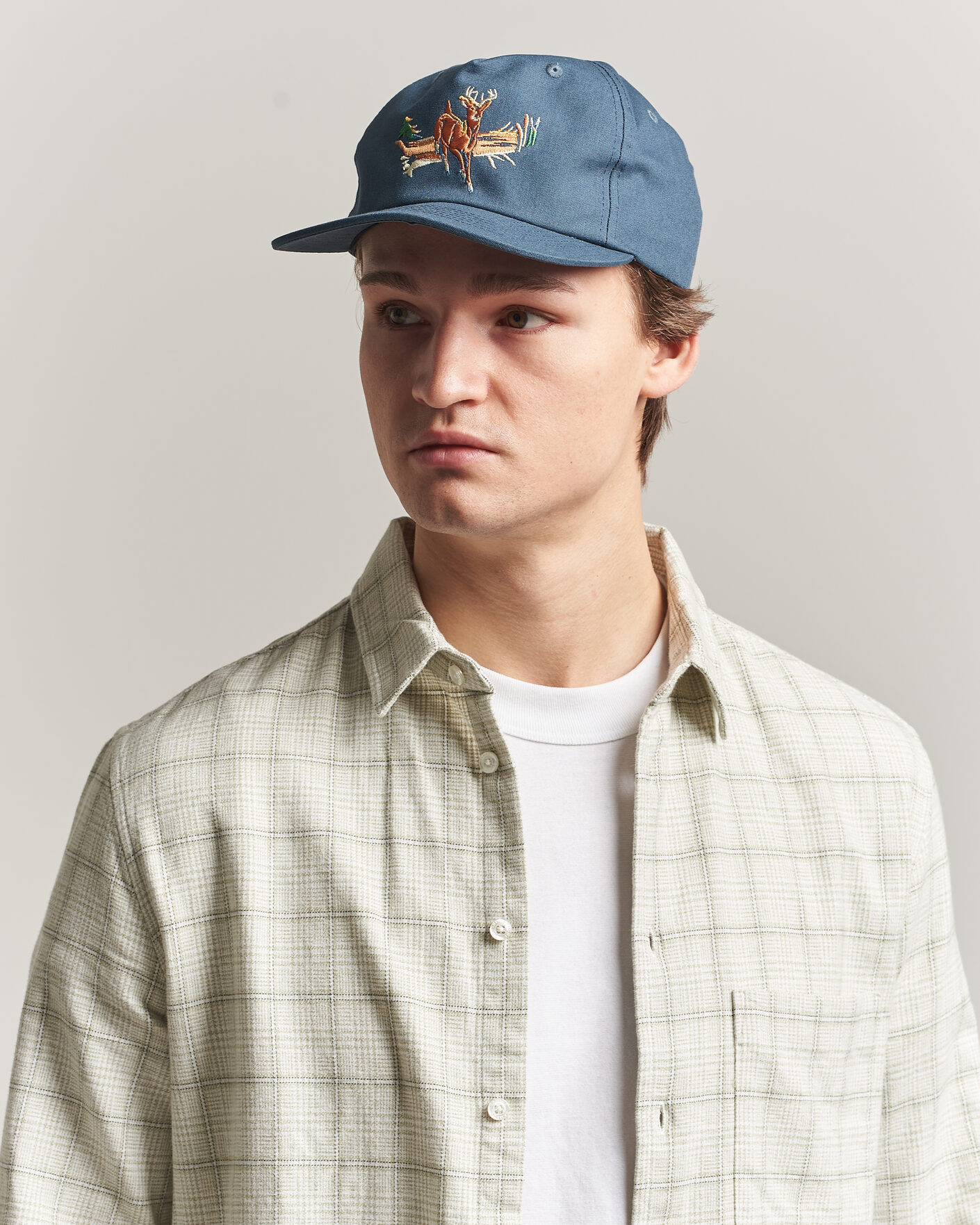 Heren | Hoeden en petten | Filson | Deer Trucker Cap Dusty Blue