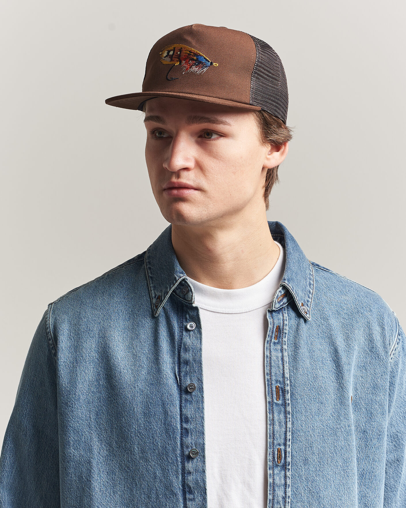 Heren | Hoeden en petten | Filson | Durham Ranger Trucker Cap Brown