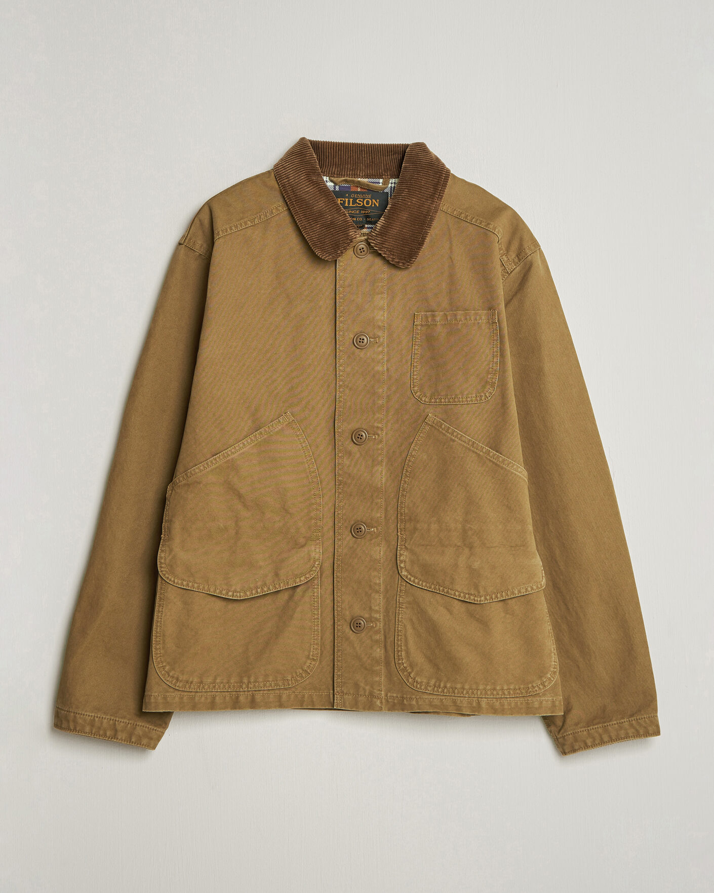 Heren | Jassen | Filson | Canvas Outfitter Jacket Kangaroo