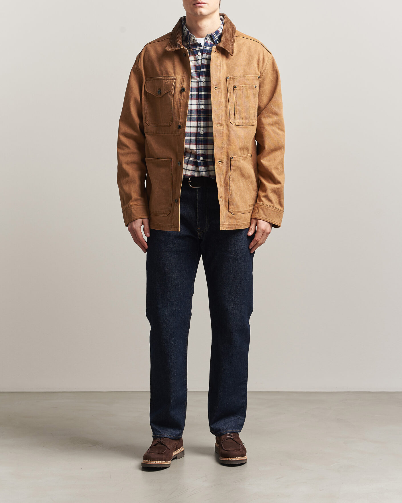 Heren | Jassen | Filson | Rustic Canvas Barn Coat Whiskey