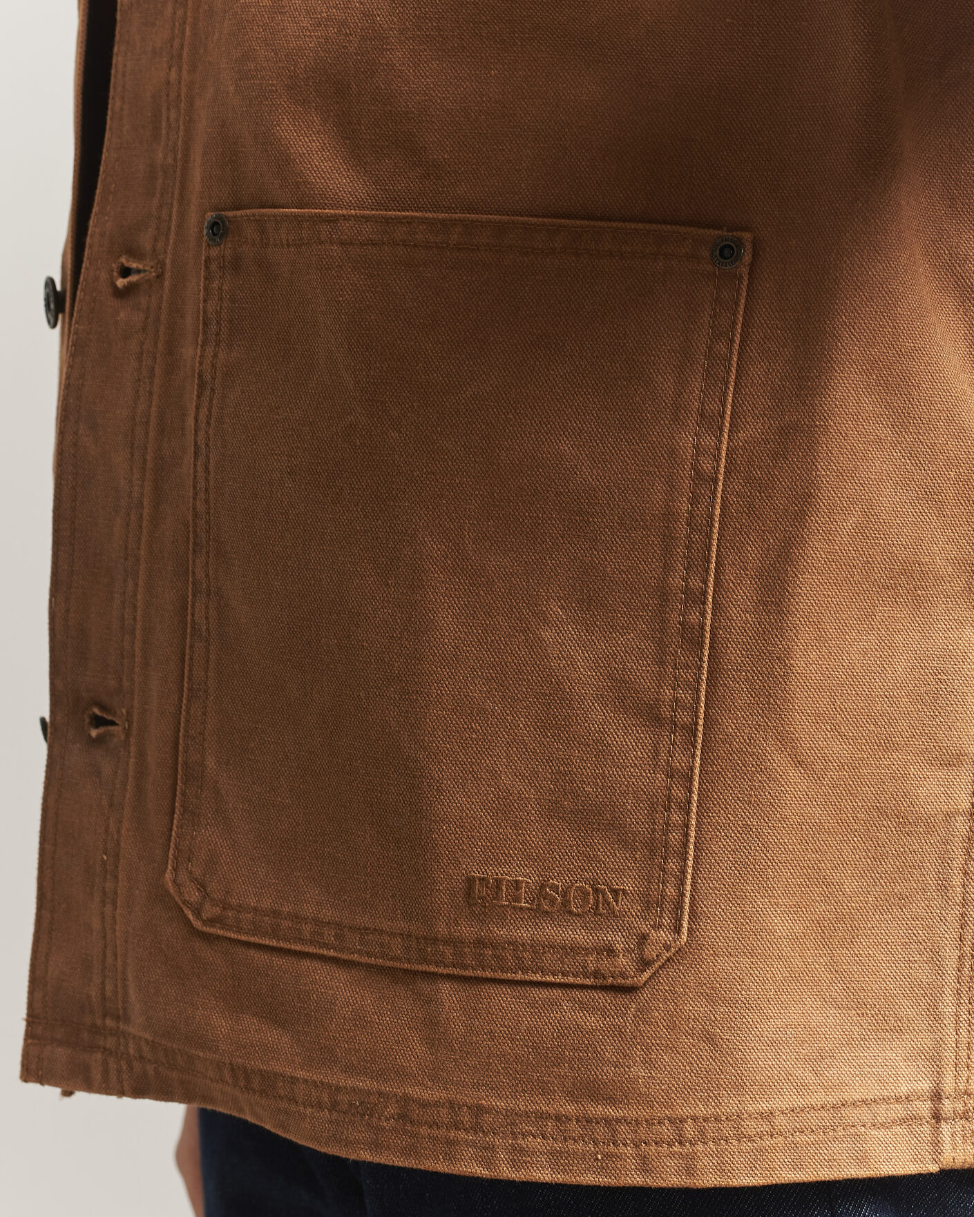 Heren | Jassen | Filson | Rustic Canvas Barn Coat Whiskey