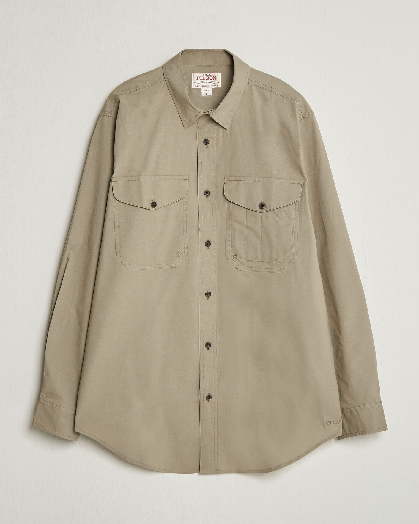 Heren | Overhemden | Filson | Twin Lakes Sport Shirt Dark Clay
