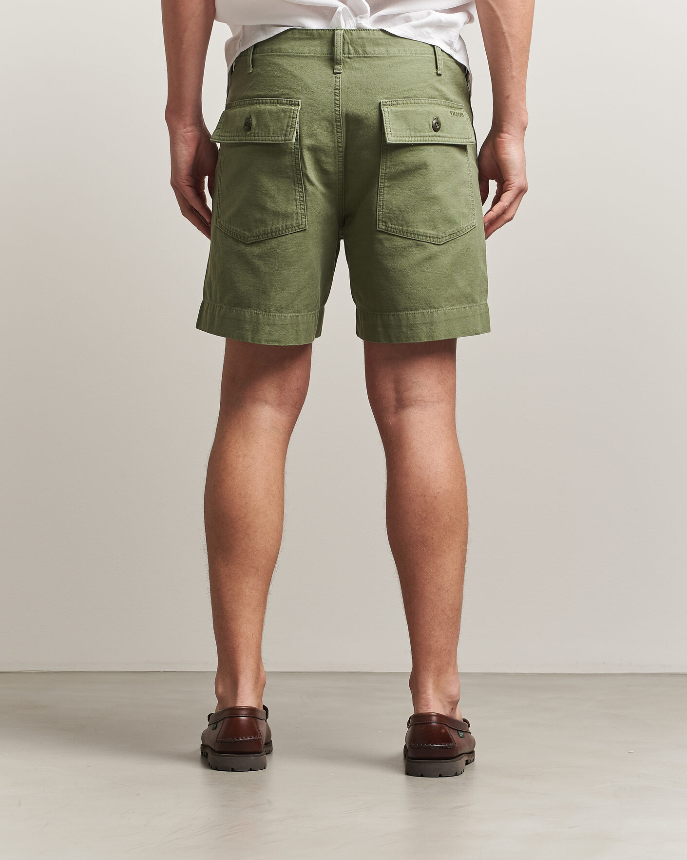 Heren | Korte broek | Filson | Field Cargo Shorts Washed Fatigue Green
