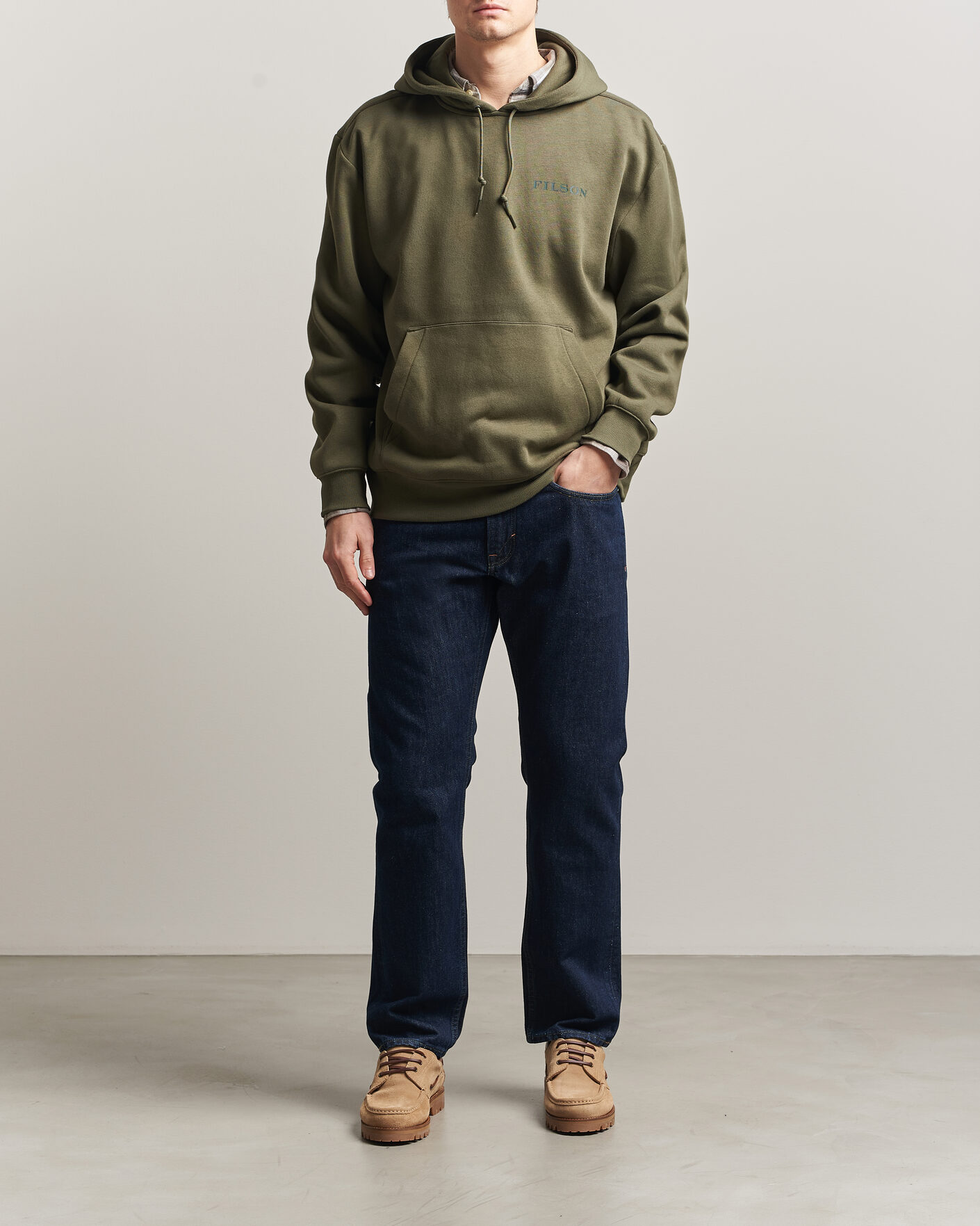 Heren | Truien | Filson | Scenic Graphic Hoodie Surplus Green