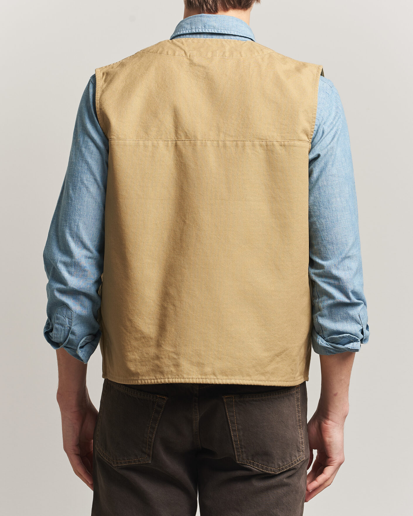 Heren | Gilets | Filson | Dry Tin Vest Tan