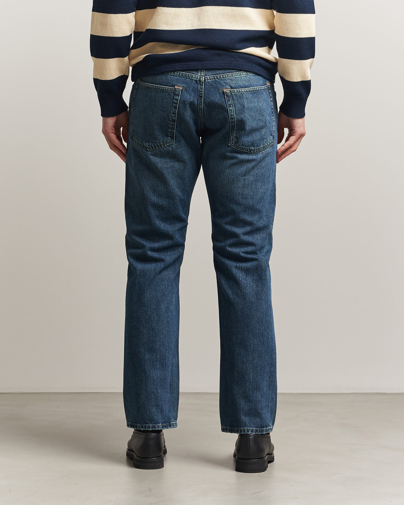 Heren | Jeans | -1 Nordic Denim | Regular Fit Jeans Dark Authentic