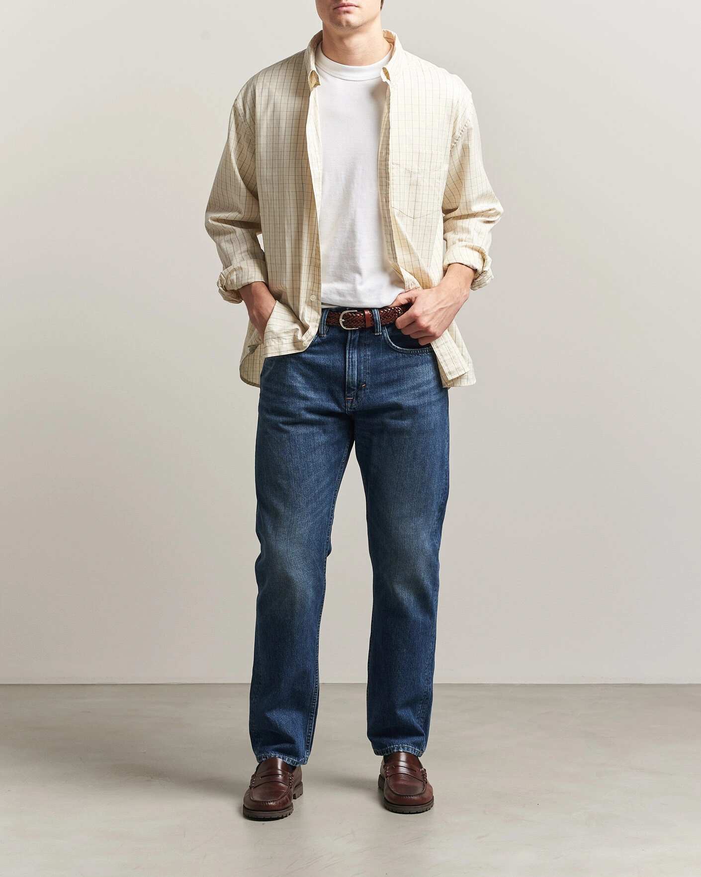 Heren | Broeken | -1 Nordic Denim | Regular Fit Jeans Nordic Worn In