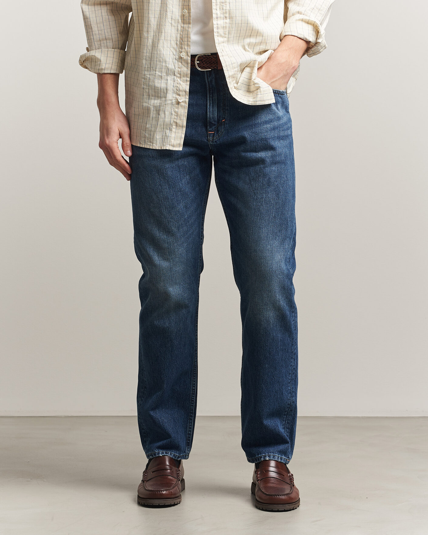 Heren | Broeken | -1 Nordic Denim | Regular Fit Jeans Nordic Worn In