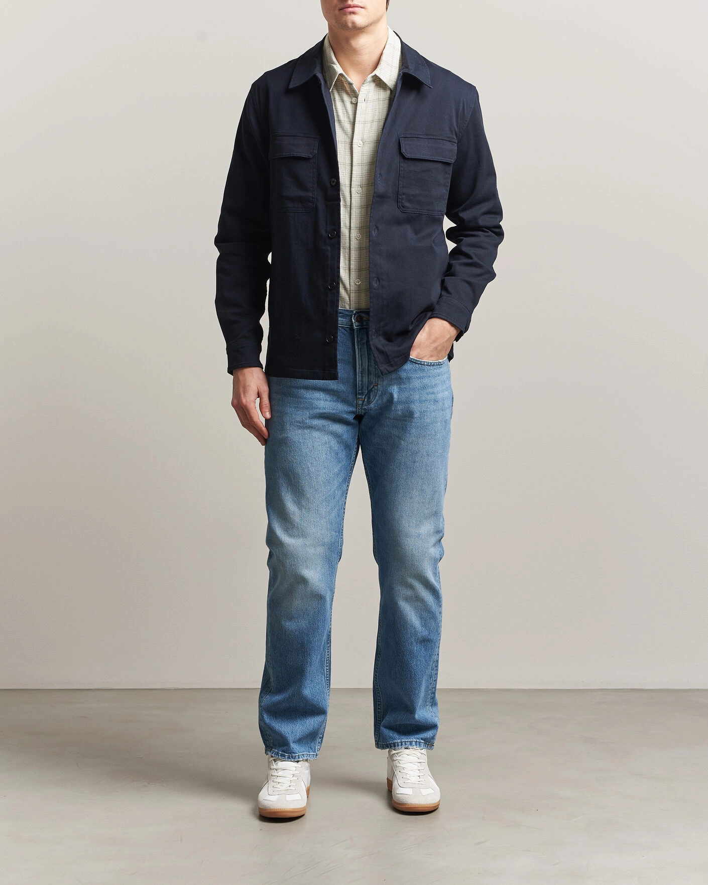 Heren | Broeken | -1 Nordic Denim | Regular Fit Jeans 90's Blue