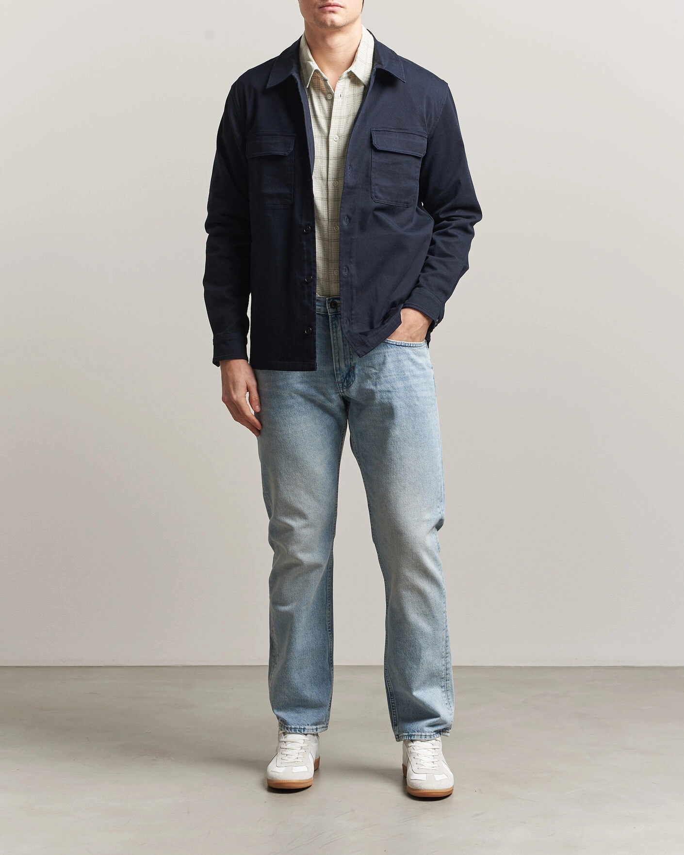 Heren | Broeken | -1 Nordic Denim | Regular Fit Jeans Sky Blue