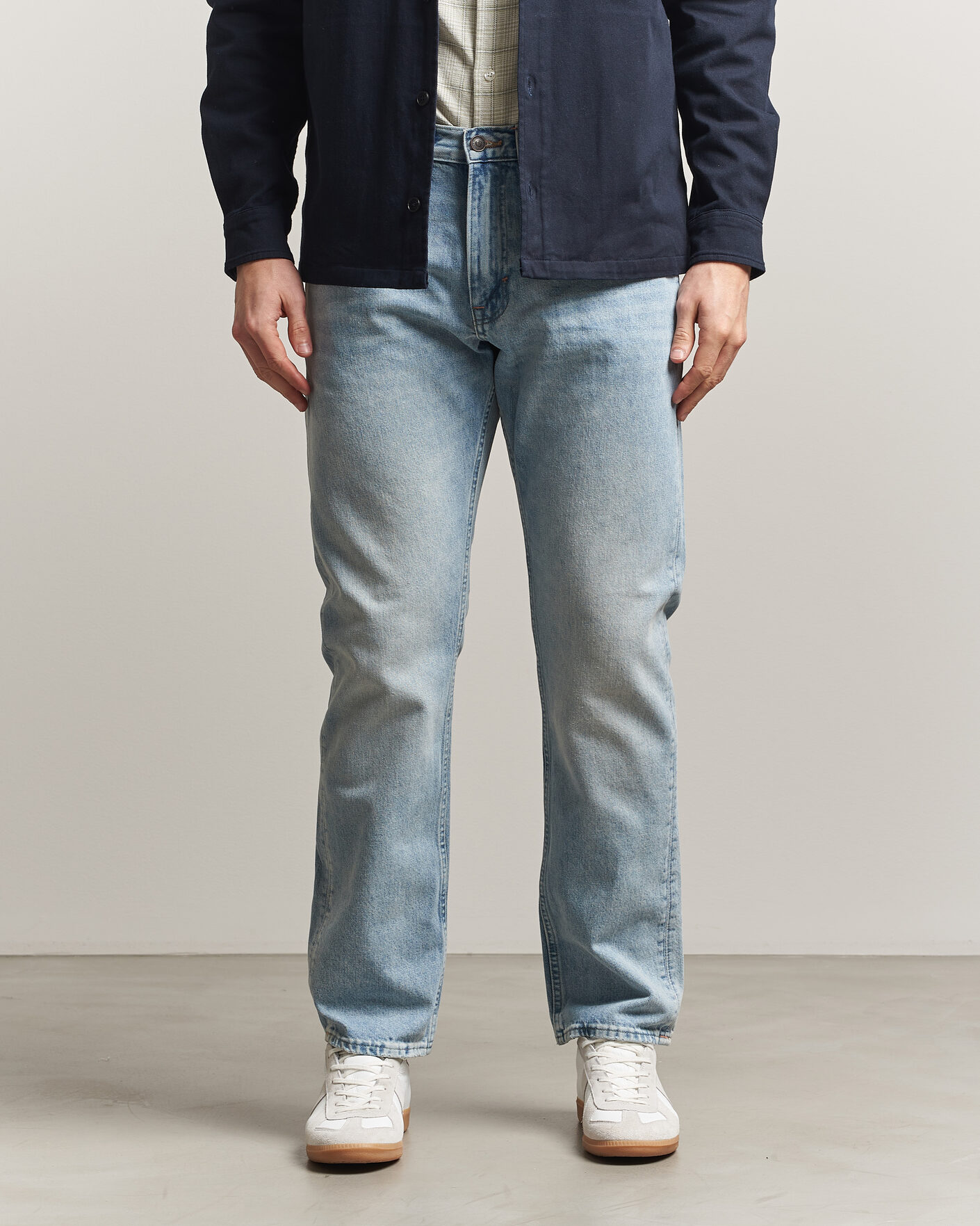 Heren | Broeken | -1 Nordic Denim | Regular Fit Jeans Sky Blue