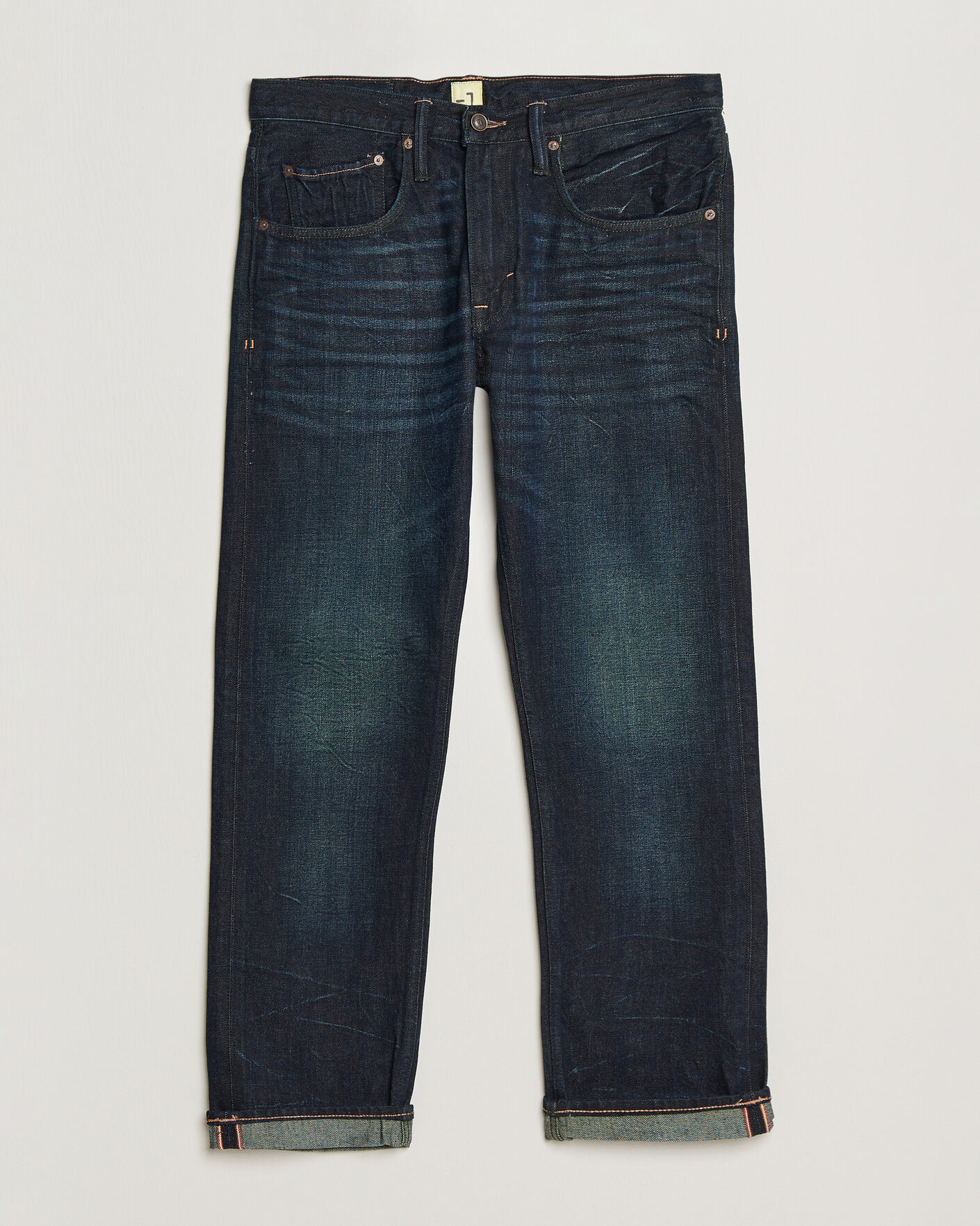 Heren | Broeken | -1 Nordic Denim | Regular Fit Selvedge Jeans Connoisseur Blue