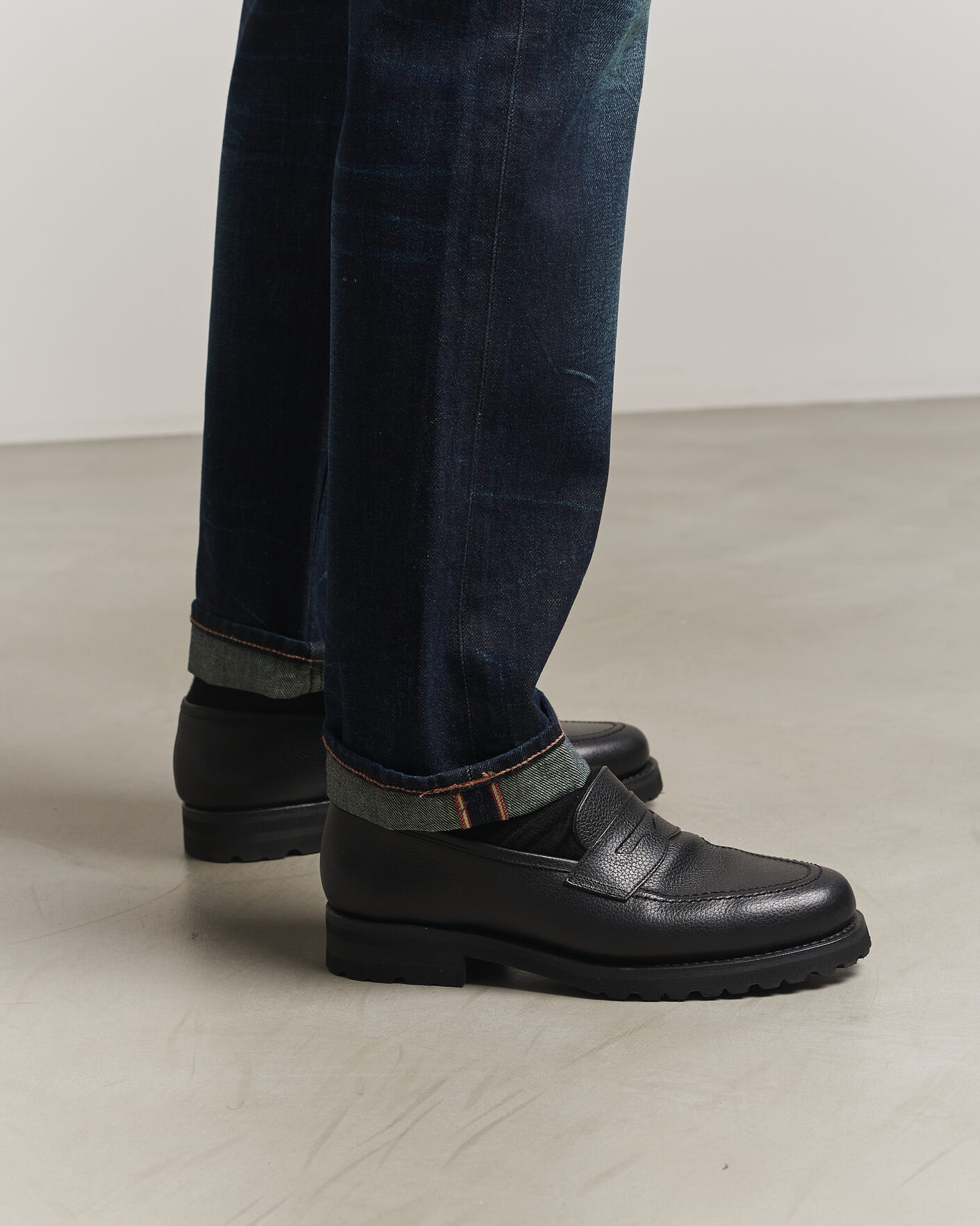Heren | Broeken | -1 Nordic Denim | Regular Fit Selvedge Jeans Connoisseur Blue