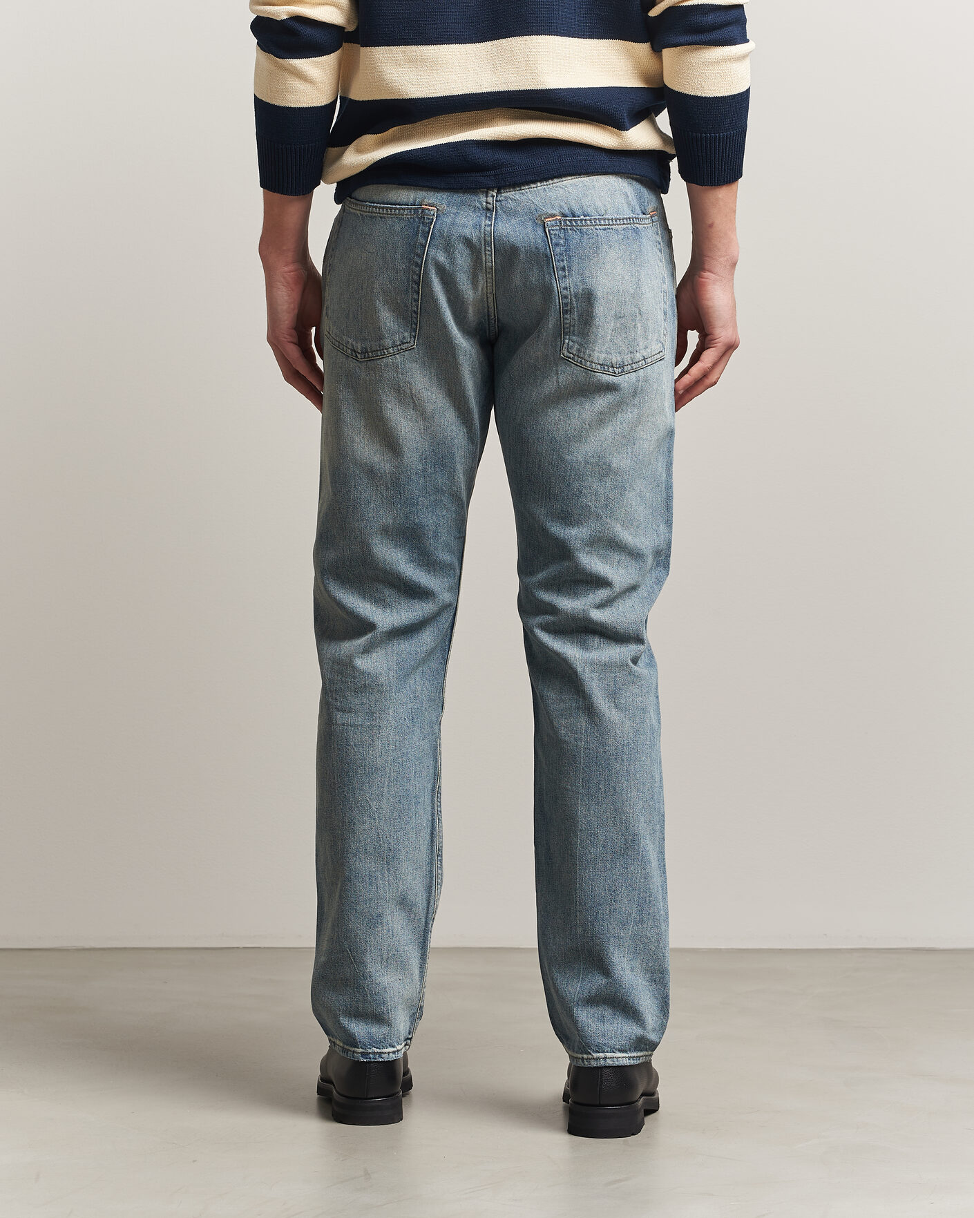 Heren | Jeans | -1 Nordic Denim | Regular Fit Selvedge Jeans Summer Breeze
