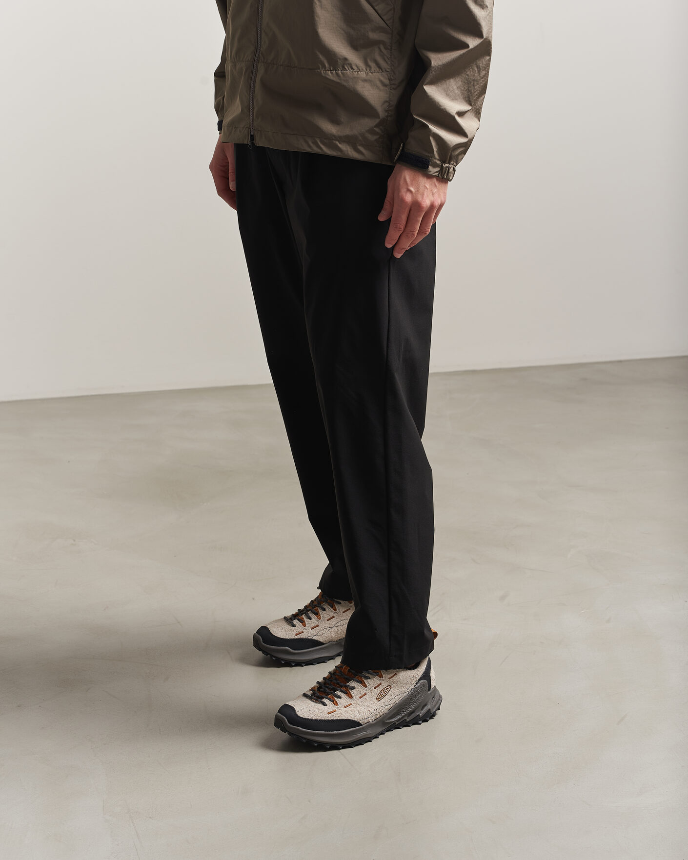 Heren | Trail sneakers | KEEN | Jasper Zionic Suede Sneaker Maple