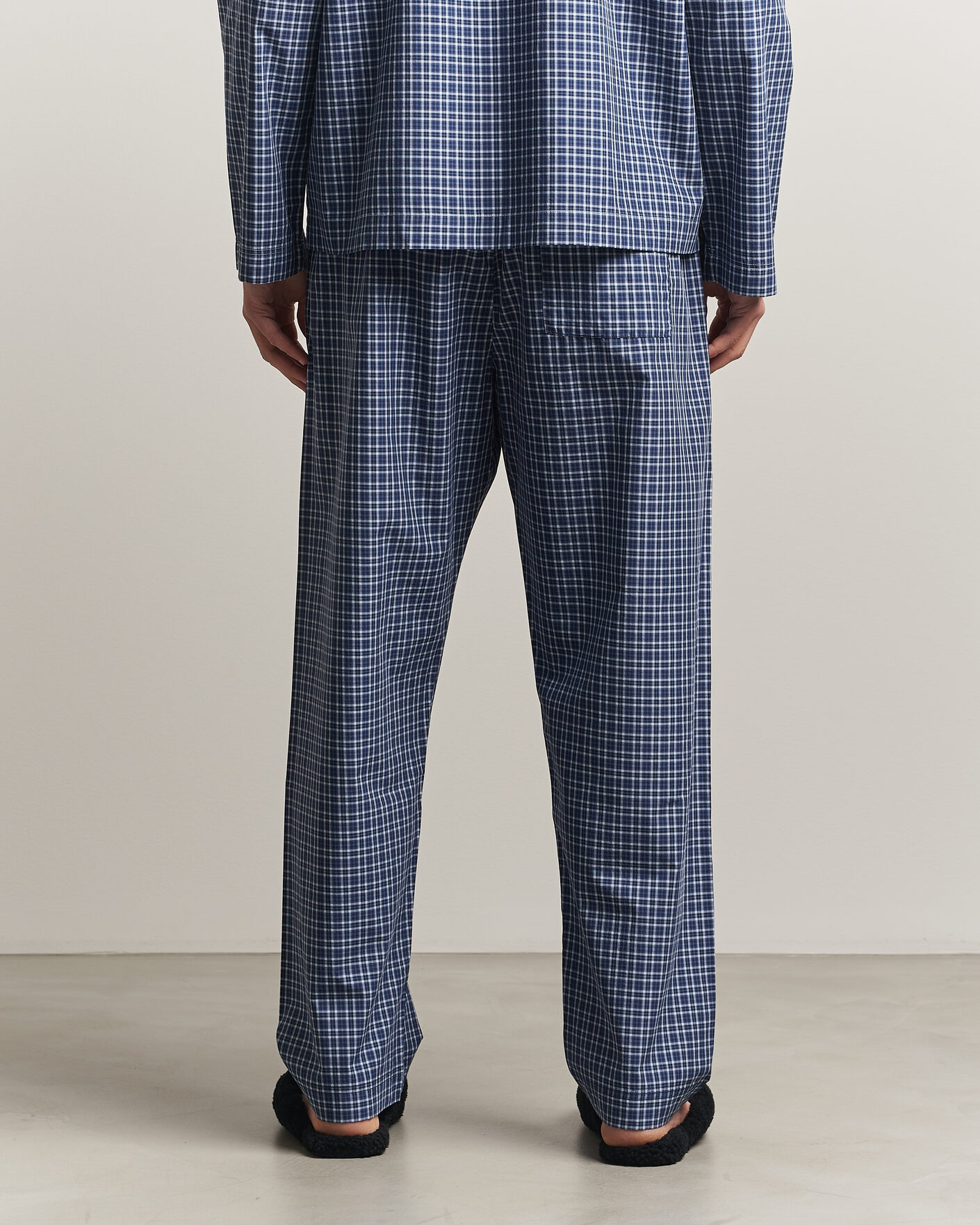 Heren | Pyjama's en gewaden | Tekla | Fine Twill Pyjama Shirt Lanegan Checks