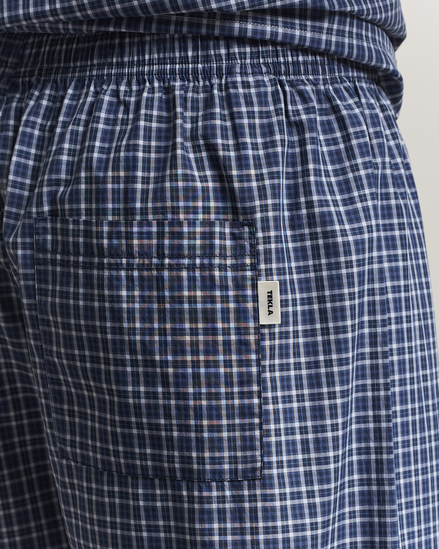 Heren | Pyjama's en gewaden | Tekla | Fine Twill Pyjama Shirt Lanegan Checks