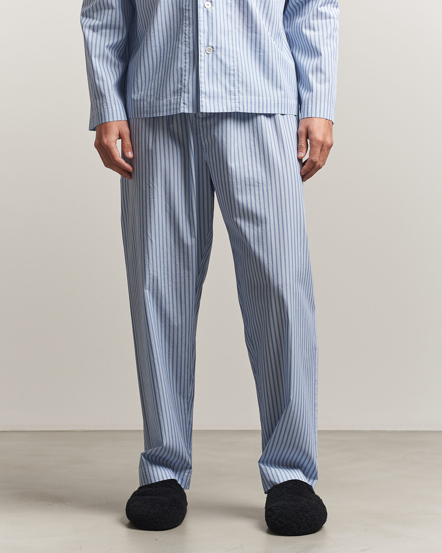 Heren | Pyjama's en gewaden | Tekla | Fine Twill Pyjama Pants Cooper Stripes