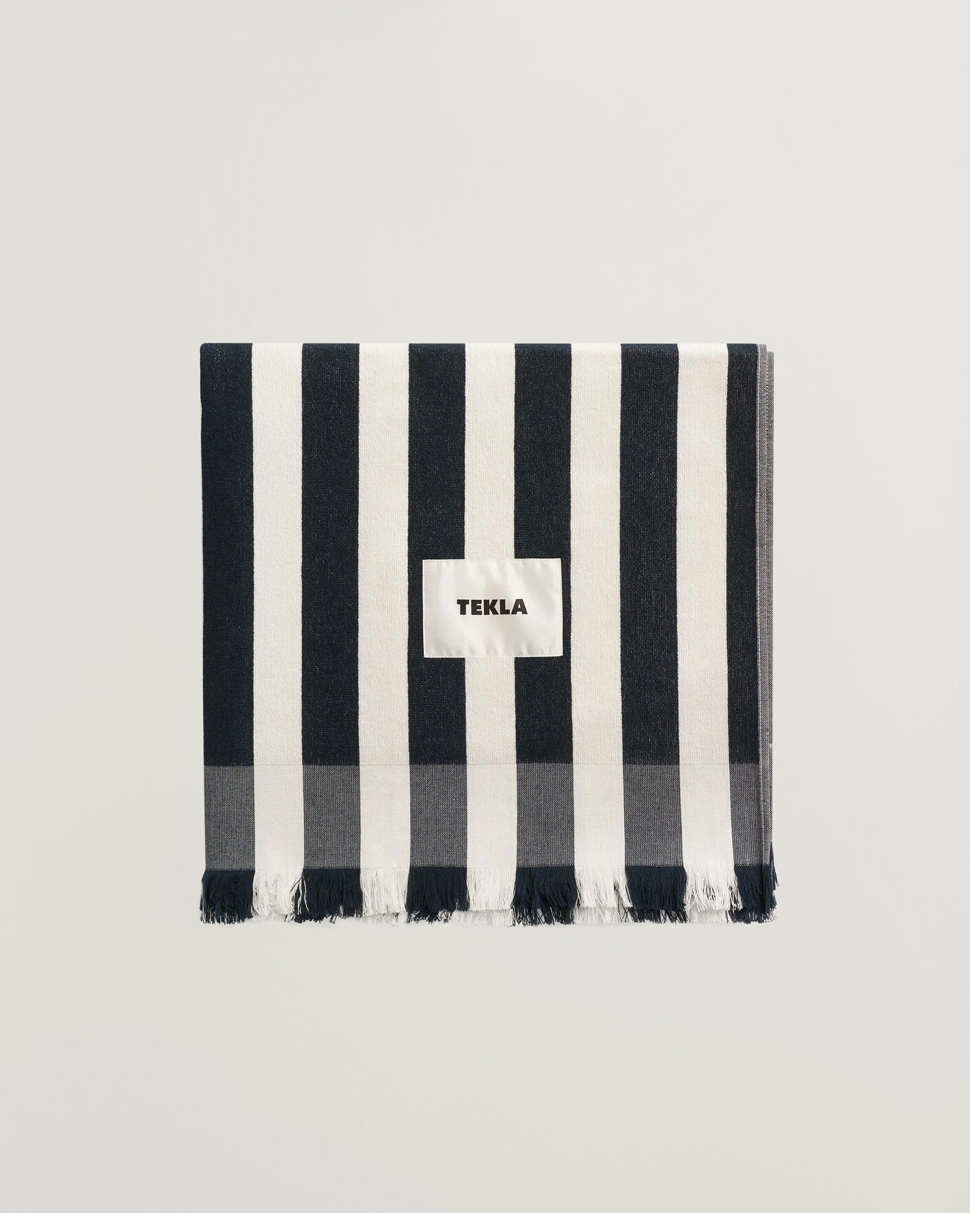 Heren | Stoffen | Tekla | Organic Terry Beach Towel Cala Stripes