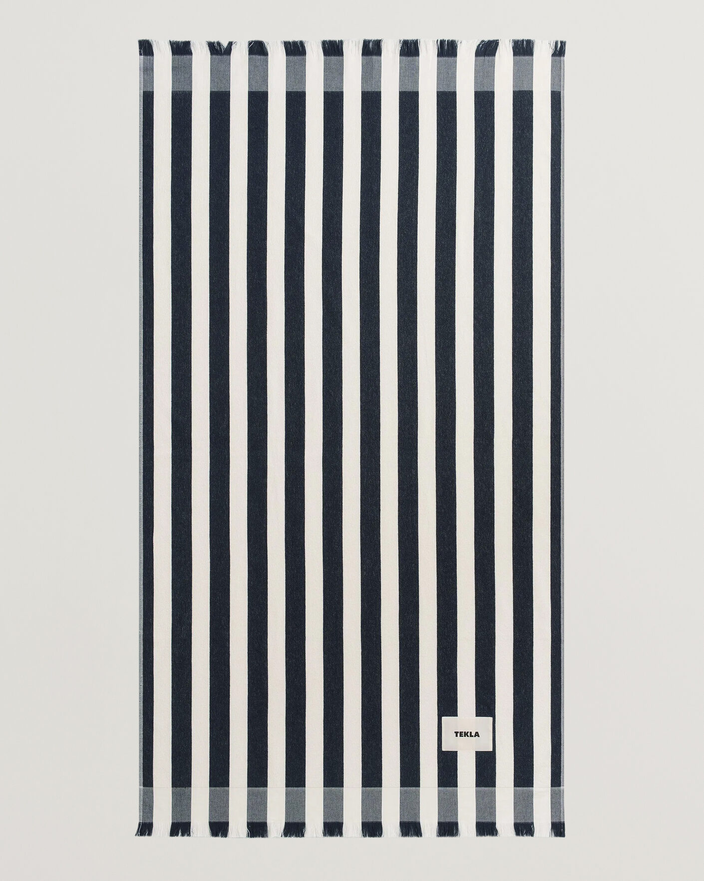 Heren | Stoffen | Tekla | Organic Terry Beach Towel Cala Stripes