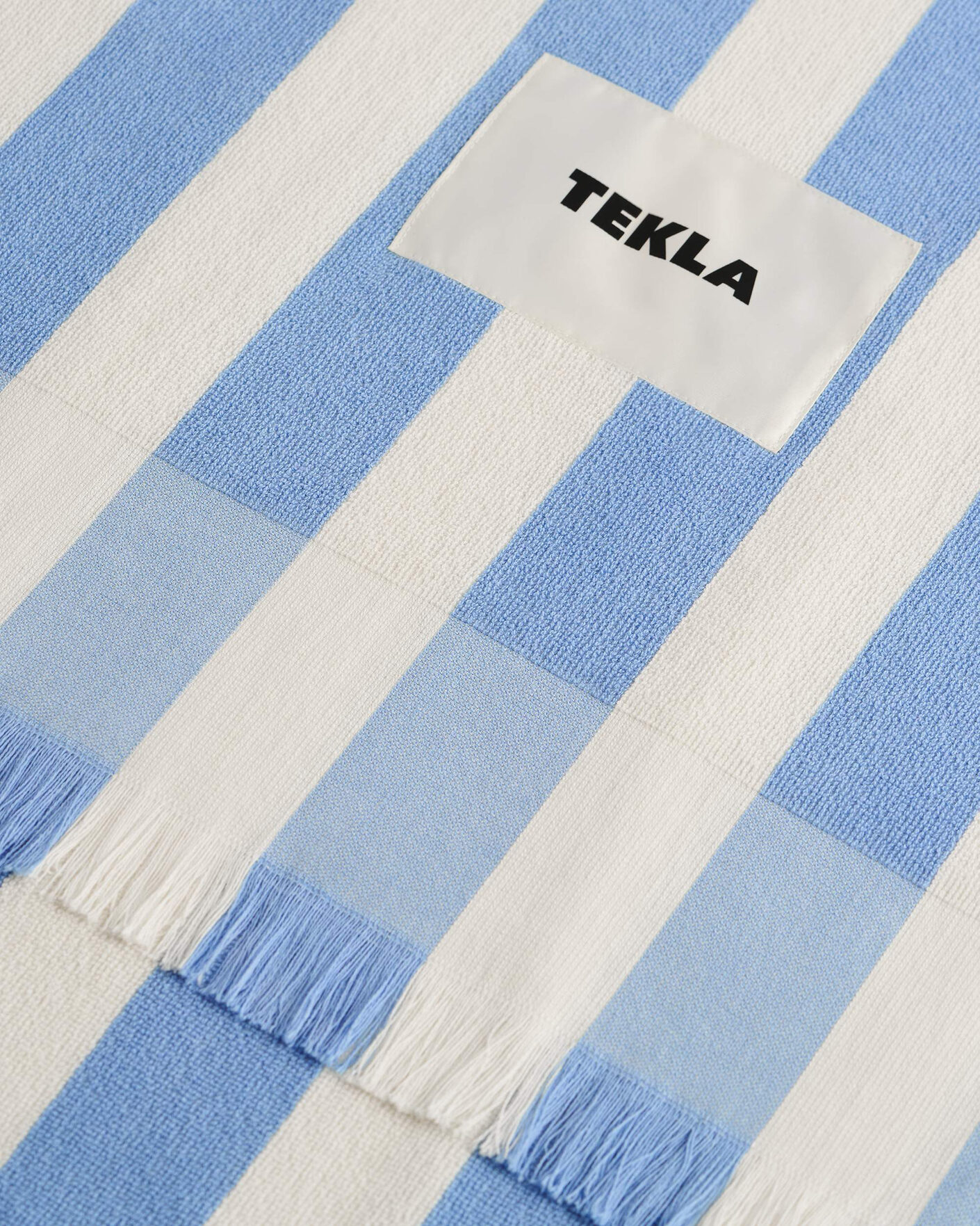 Heren | Stoffen | Tekla | Organic Terry Beach Towel Moro Stripes
