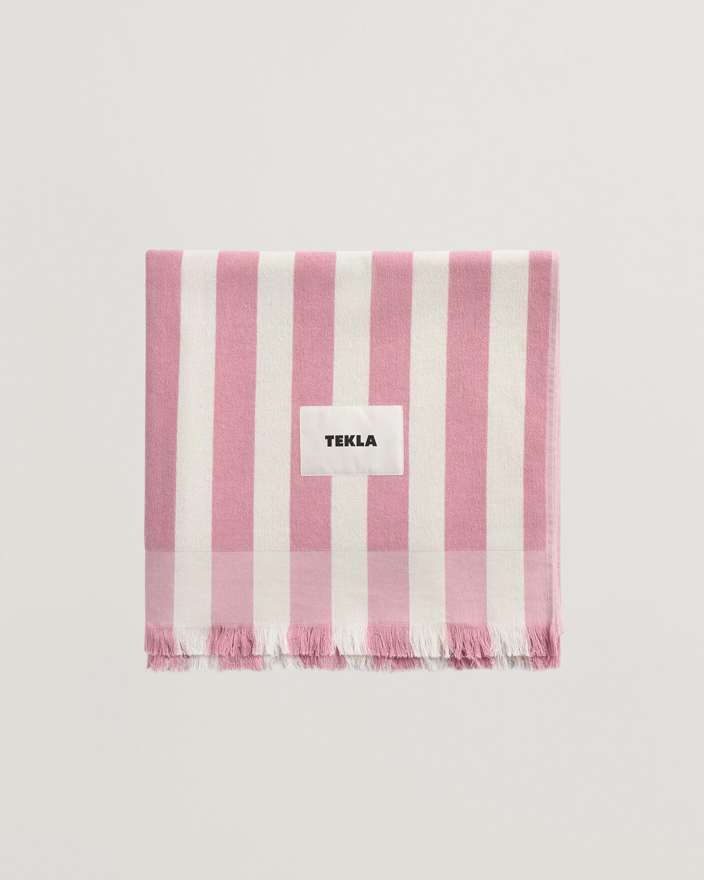 Heren | Stoffen | Tekla | Organic Terry Beach Towel Palma Stripes