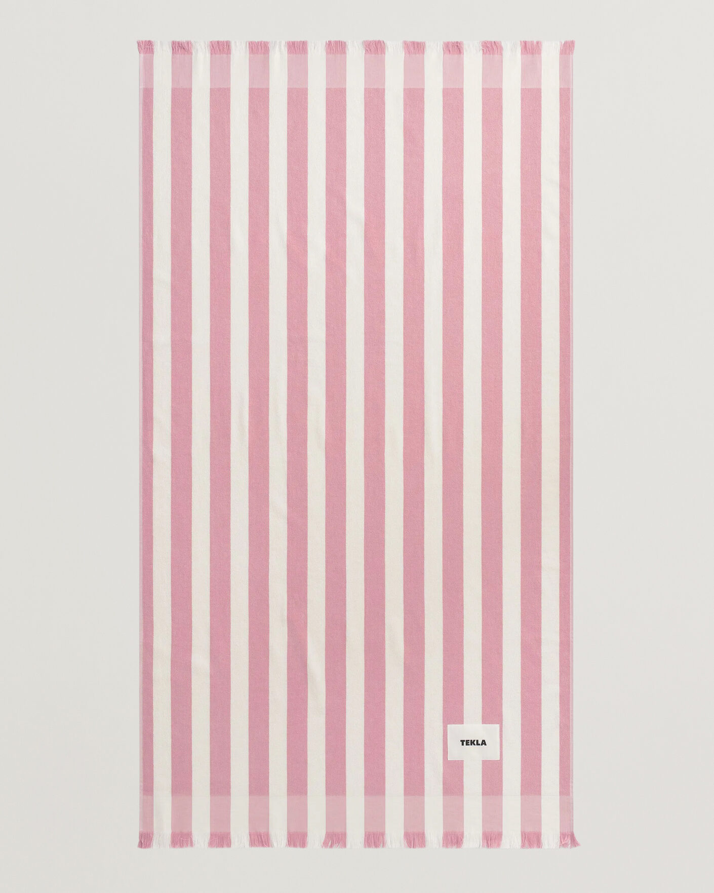 Heren | Stoffen | Tekla | Organic Terry Beach Towel Palma Stripes