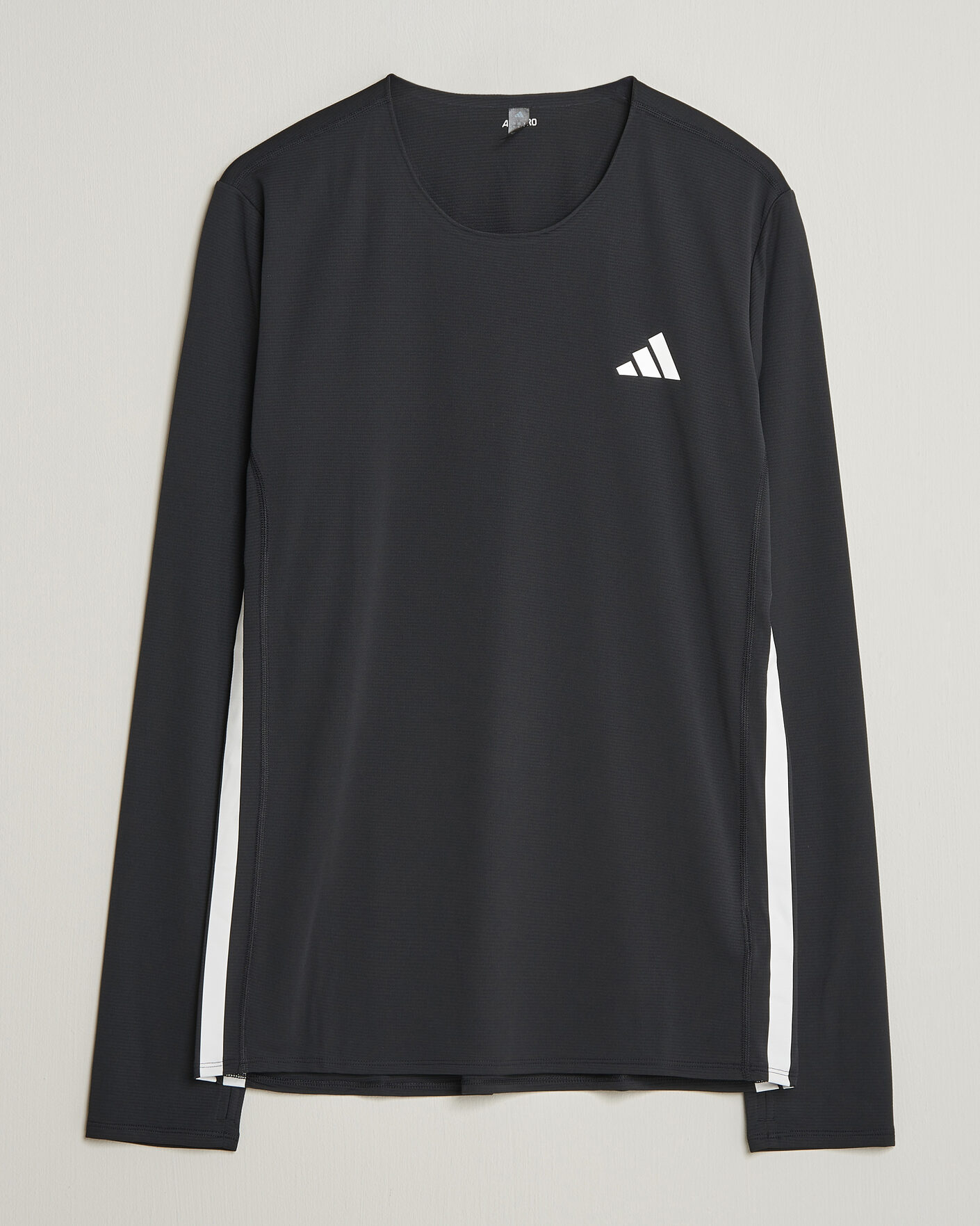 Heren | T-shirts | adidas Performance | ADIZERO Running Long Sleeve T-Shirt Black