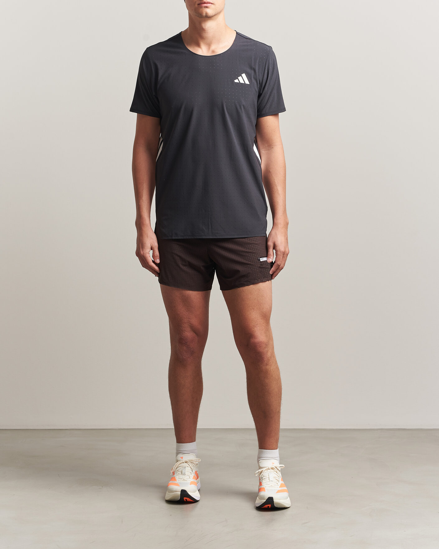 Heren | T-shirts | adidas Performance | ADIZERO Running T-Shirt Black