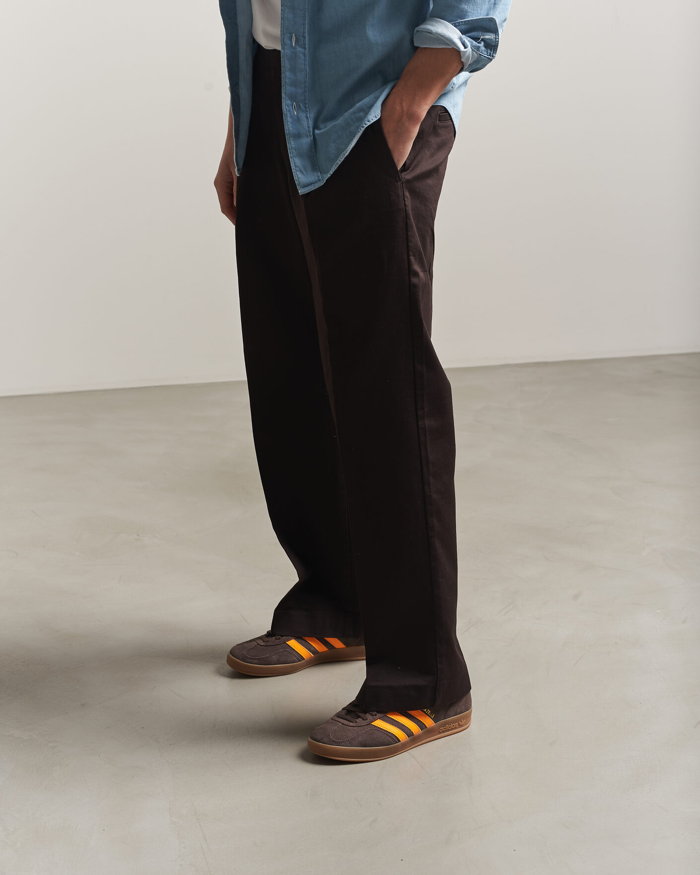 Heren | Sneakers | adidas Originals | Gazelle Indoor Sneaker Brown/Orange