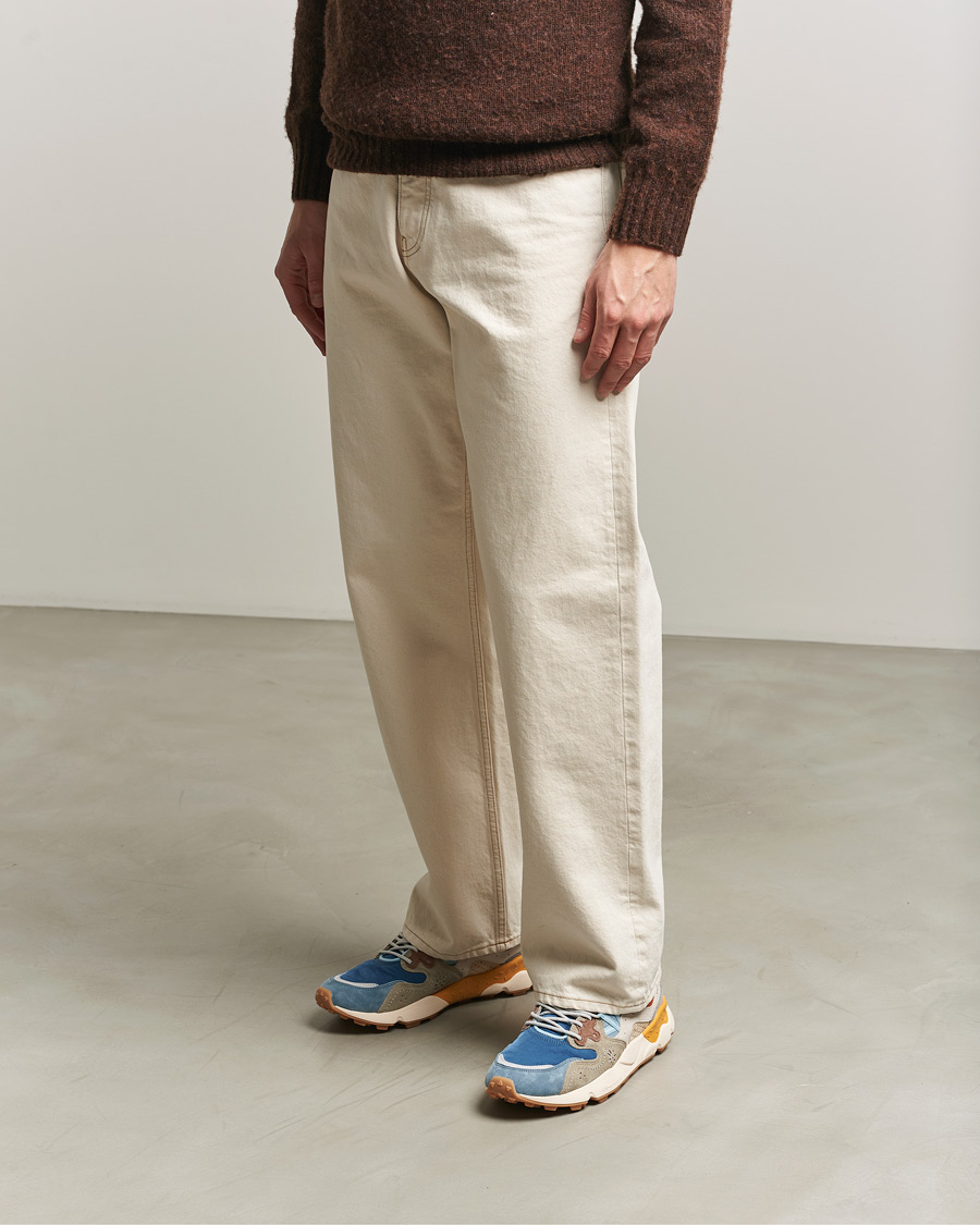 Heren | Sneakers | Flower Mountain | Yamano 3 Suede/Nylon Sneaker Blue Mix