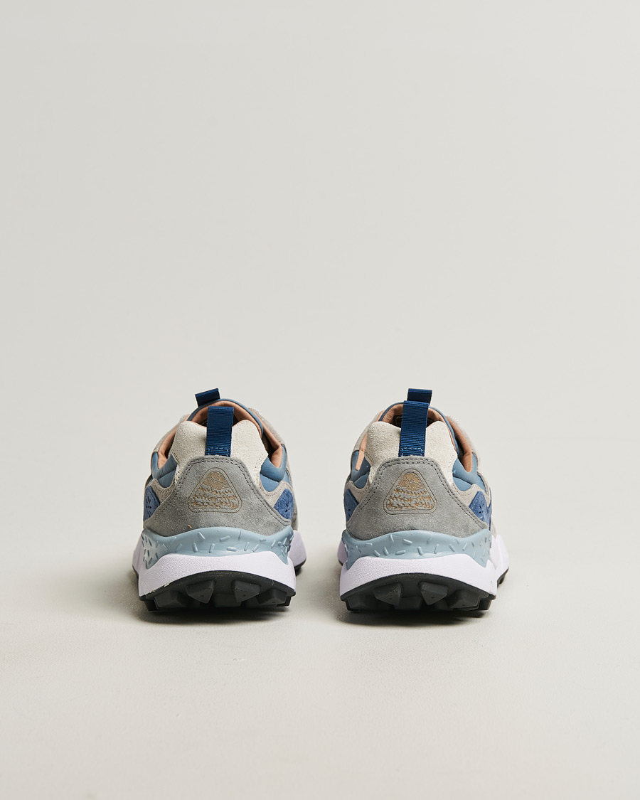 Heren | Sneakers | Flower Mountain | Yamano 3 Suede/Nylon Sneaker Light Blue