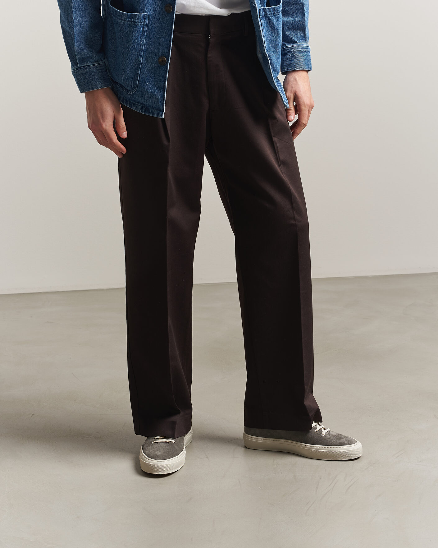 Heren | Sneakers | CQP | Genoa Suede Deck Shoe Graphite