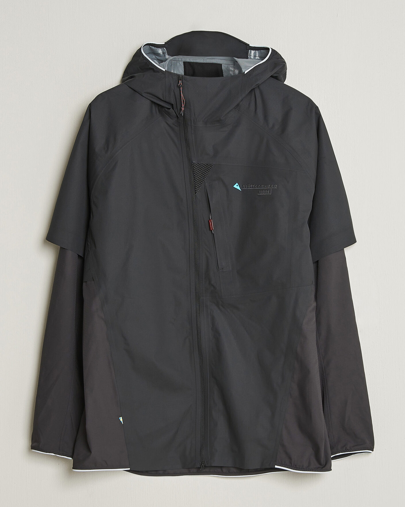 Heren | Jassen | Klättermusen | Vidre Hood Jacket Black