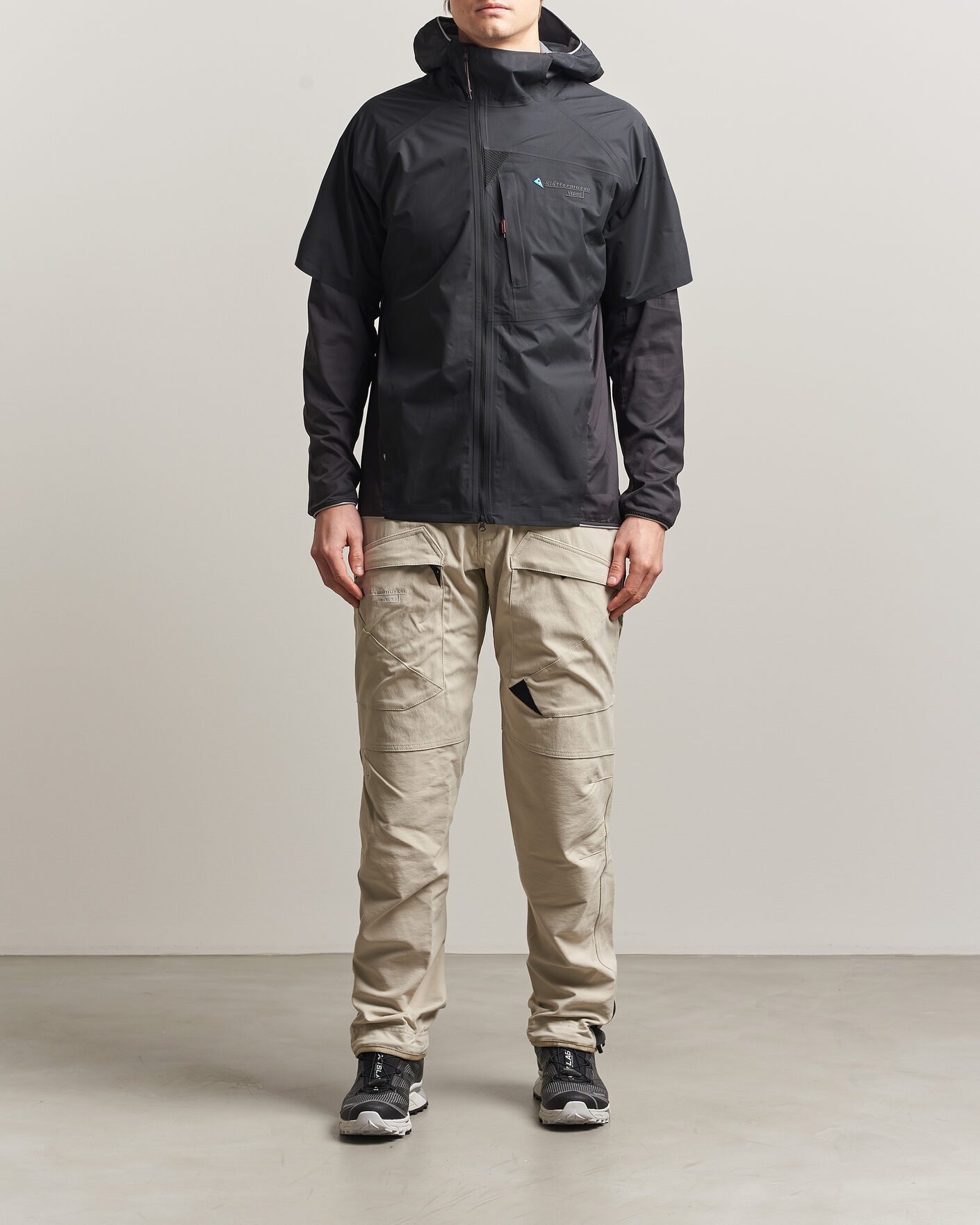 Heren | Jassen | Klättermusen | Vidre Hood Jacket Black