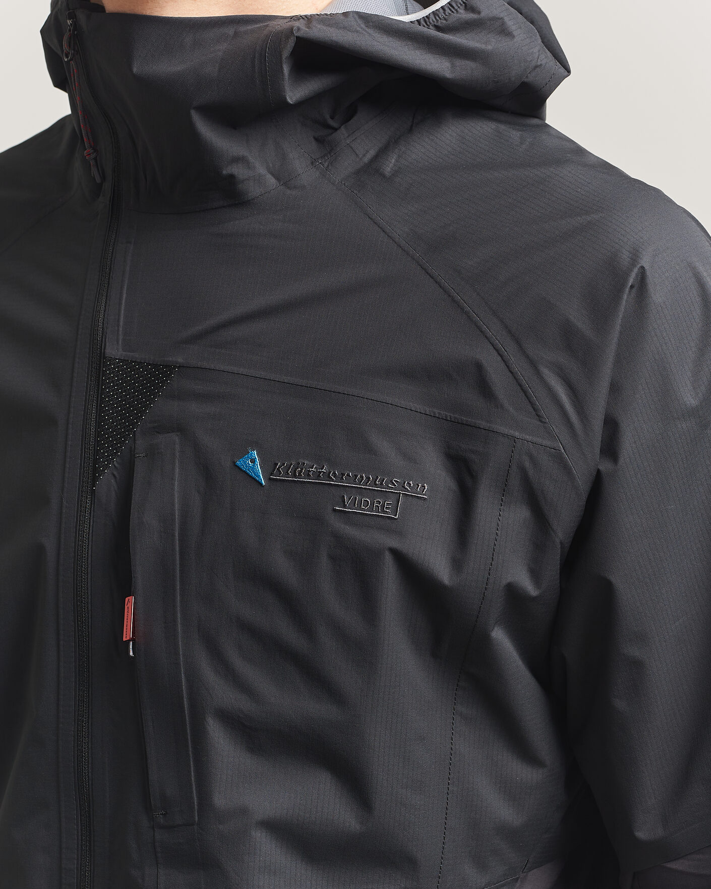 Heren | Jassen | Klättermusen | Vidre Hood Jacket Black