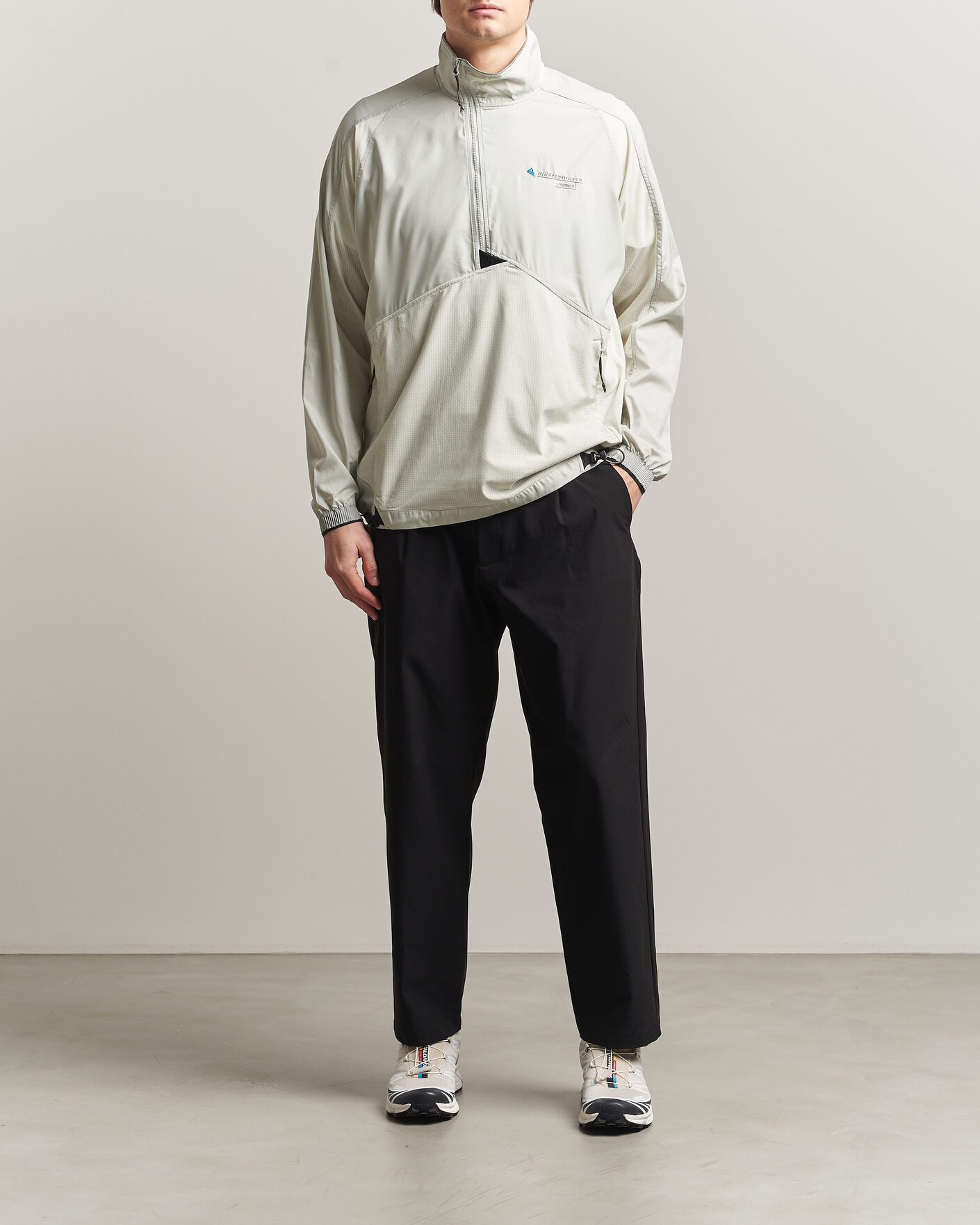 Heren | Jassen | Klättermusen | Vingner Anorak Mercury Blue/Cristal Gree