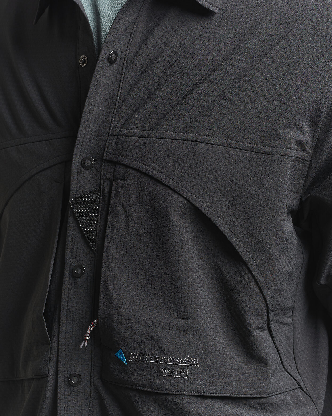 Heren | Truien | Klättermusen | Bärrö Function Shirt Black