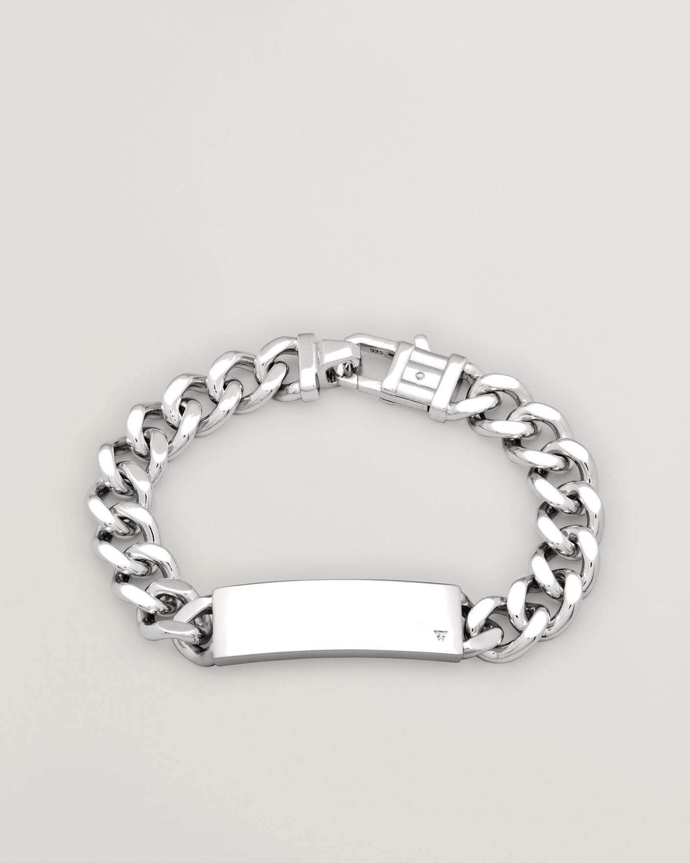 Heren | Sieraden | Tom Wood | ID Bracelet Silver