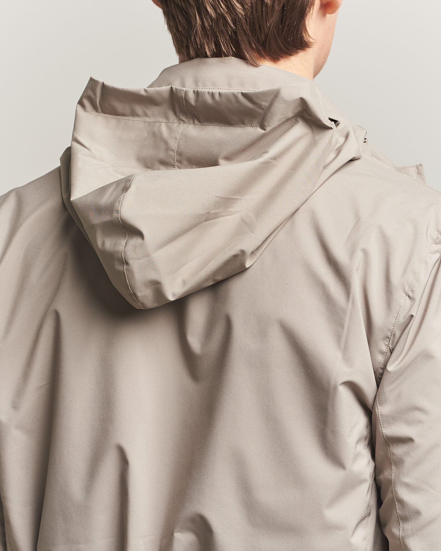 Heren | Jassen | Gran Sasso | Nylon Field Jacket Beige