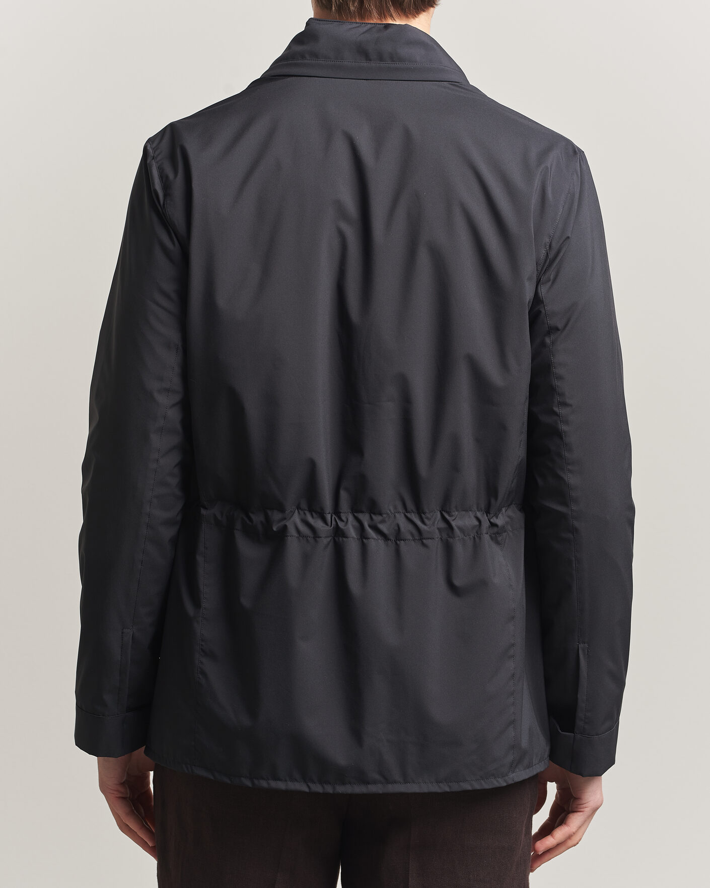 Heren | Jassen | Gran Sasso | Nylon Field Jacket Navy