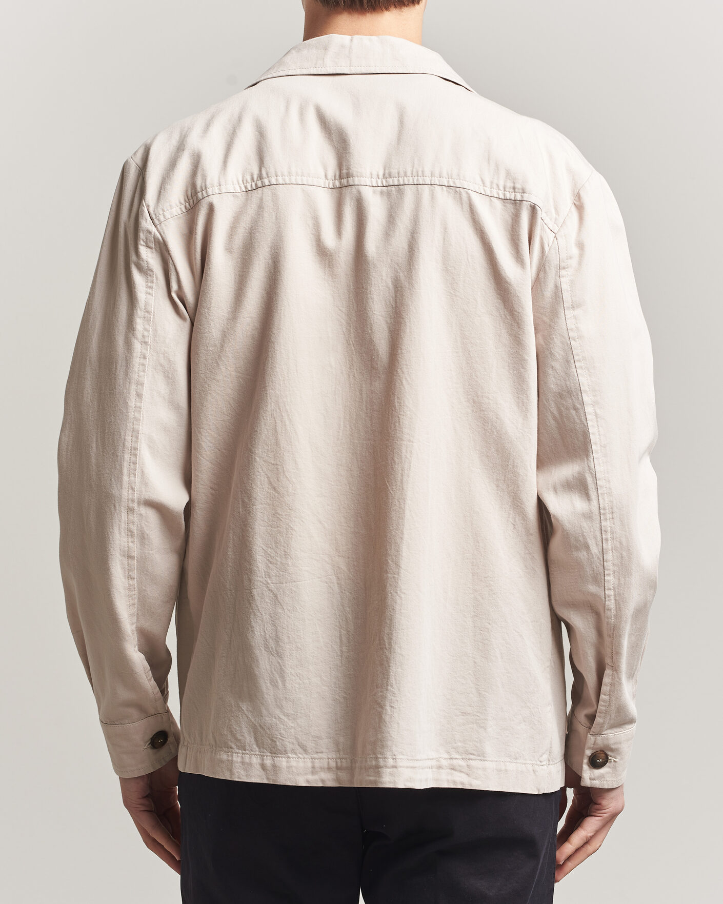 Heren | Jassen | Gran Sasso | Cotton Safari Jacket Beige