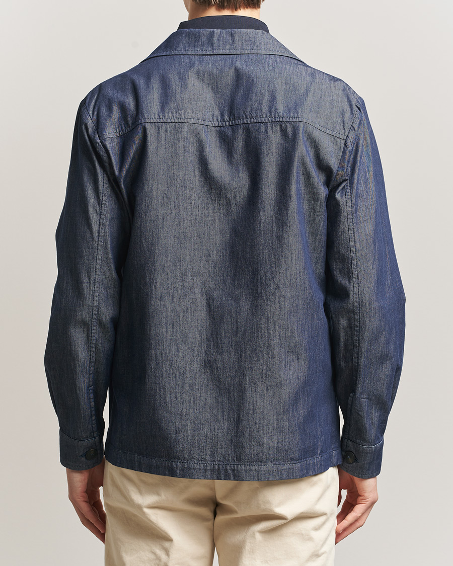Heren | Jassen | Gran Sasso | Cotton Safari Jacket Navy
