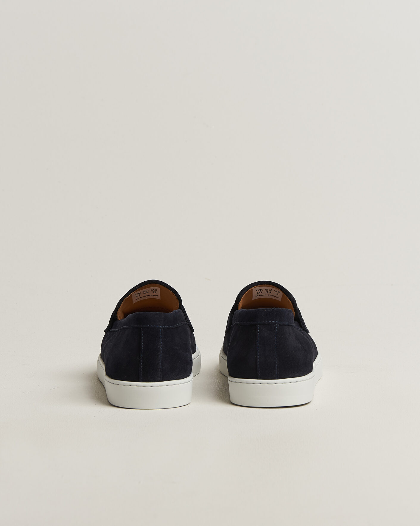 Heren | Instappers | Fliteless | Suede Penny Sneaker Navy