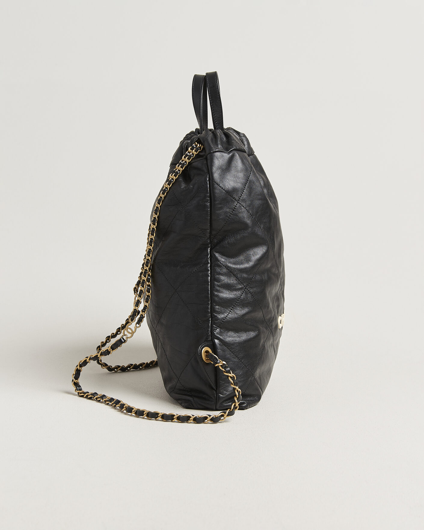 Heren | Pre-Owned & Vintage Bags | Chanel Pre-Owned | Chanel 22 Backpack Black Black