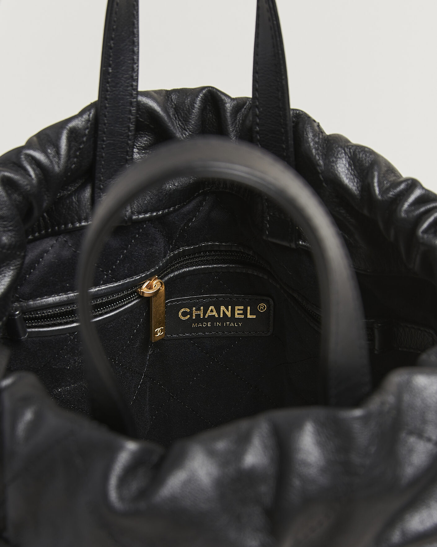 Heren | Pre-Owned & Vintage Bags | Chanel Pre-Owned | Chanel 22 Backpack Black Black