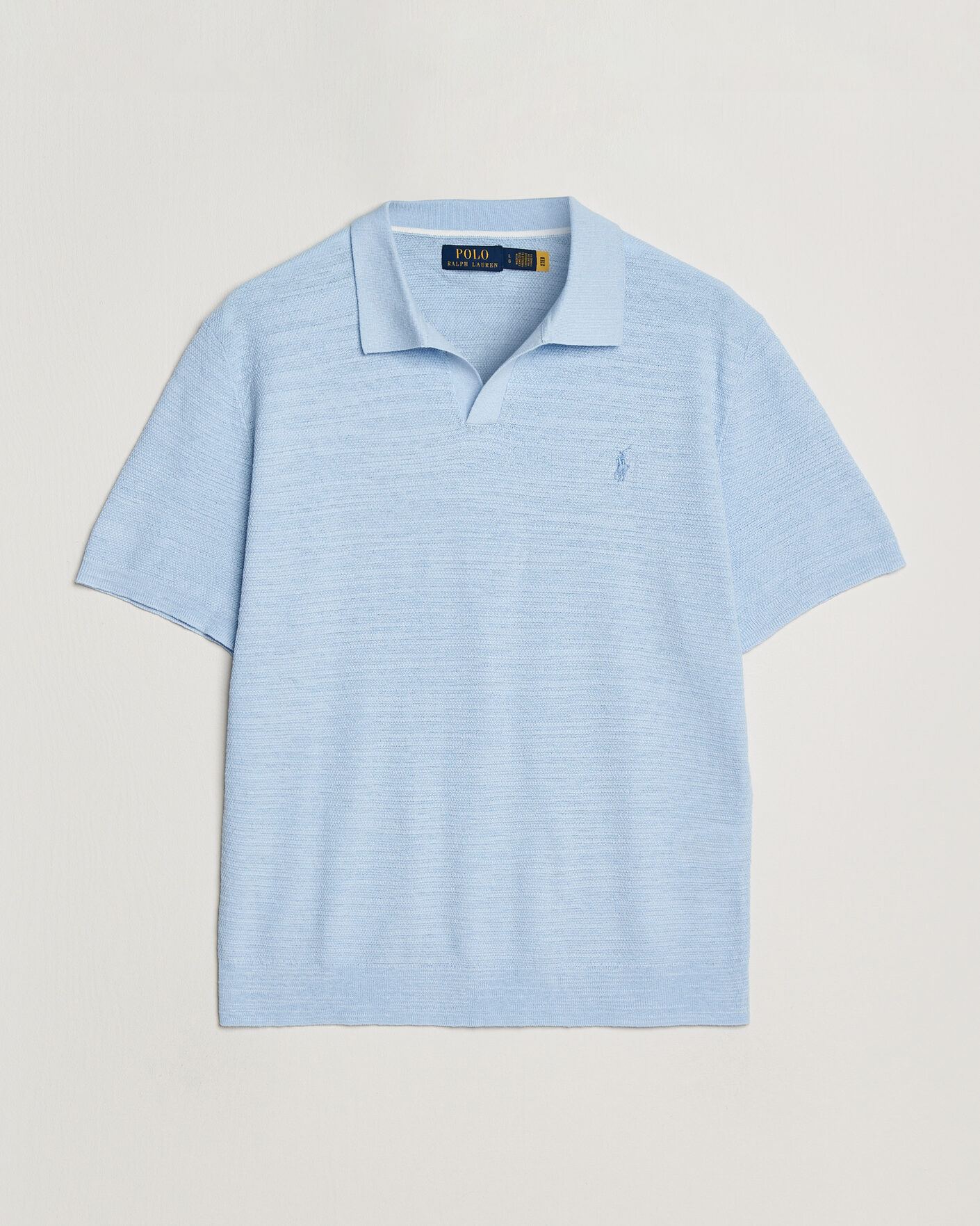 Heren | Polo's | Polo Ralph Lauren | Cotton Blend Polo Office Blue