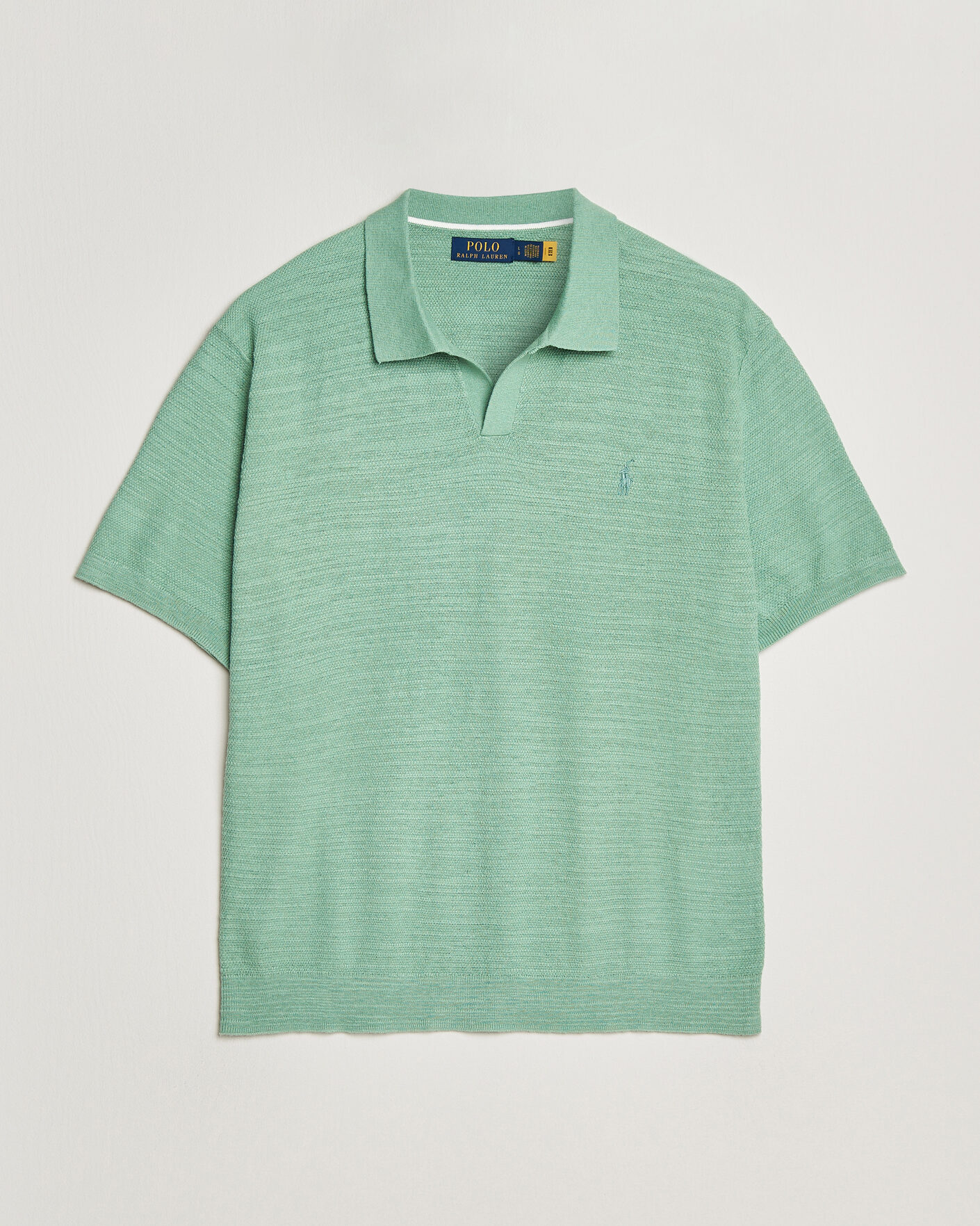Heren | Polo's | Polo Ralph Lauren | Cotton Blend Polo Faded Mint